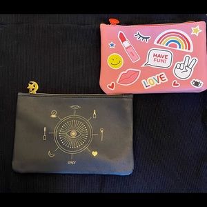 2 Ipsy makeup bags